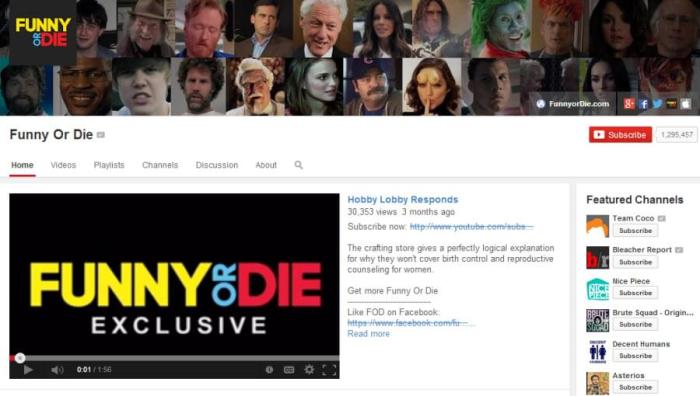 Funny YouTube Channels